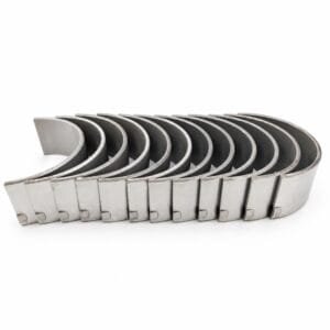 Weichai connecting rod bearing 612600030020 reference image with overlapping semicircular bearing shells