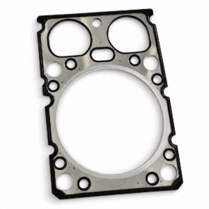 Weichai cylinder head gasket 612600040355 single reference view showing the cylinder opening and sealing passages