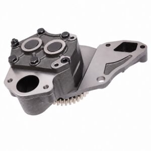 Weichai oil pump 612600070299 reference photo showing oil ports, mounting face and housing